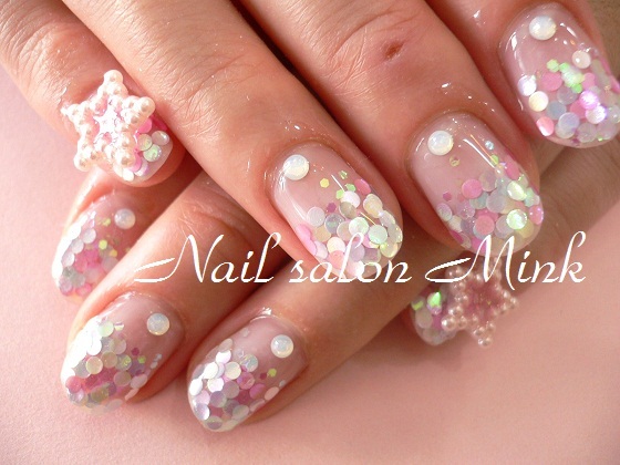 ホロ 星ネイル 大垣駅から徒歩5分のネイルサロンmink ミンク